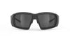 Agent Q Stealth Z87.1 Black Matte Gloss/Grey RP Optics Smoke Black (NEW FOR 2023)