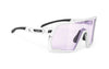 Rudy Project Kelion - White Gloss - Impact X 2Laser Purple