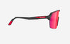 Rudy Project Spinshield Air - Black Matte - Multilaser Red