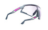 Rudy Project Defender - Glacier Matte - ImpactX Photochromic 2Laser Purple