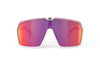 Rudy Project Spinshield White/Pink Fluo (Matte) - RP Optics Multilaser Red