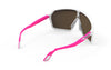Rudy Project Spinshield White/Pink Fluo (Matte) - RP Optics Multilaser Red