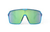 Rudy Project Spinshield - Crystal Azur - Multilaser Green