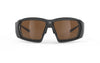 Agent Q Black Matte - Hi Altitude/Multilaser Gold/Trasparent Lenses