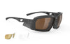 Agent Q Black Matte - Hi Altitude/Multilaser Gold/Trasparent Lenses