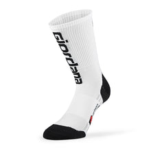  Giordana FR-C Socks - Tall Cuff - Logo White/Black