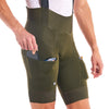 Giordana Men's FR-C Pro Cargo Bib Short - Olive Green