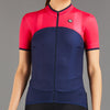 Giordana Women's SilverLine S/S Jersey - Navy/Raspberry