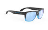 Rudy Project Spinhawk - Black Fade Crystal Azur Gloss - Multilaser Blue