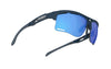 Rudy Project Keyblade Blue Navy Matte - Polar 3FX HDR Multi Laser Blue