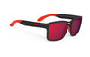 Rudy Project Spinair 57 - Carbonium - Multi Laser Red