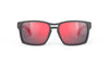 Rudy Project Spinair 57 - Carbonium - Multi Laser Red
