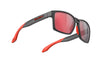Rudy Project Spinair 57 - Carbonium - Multi Laser Red