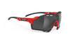 Rudy Project Cutline - Fire Red Matte - Smoke Black