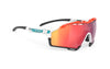 Rudy Project Cutline - White Matte - Multi Laser Red