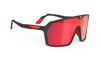 Rudy Project Spinshield - Black Matte - Multi Laser Red