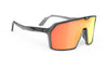 Rudy Project Spinshield Crystal Ash - Multi Laser Orange