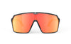 Rudy Project Spinshield Crystal Ash - Multi Laser Orange