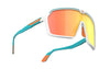 Rudy Project Spinshield - White/Emerald Matte - Multi Laser Orange