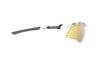 Rudy Project Tralyx + Slim White Gloss - Multilaser Gold