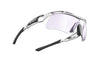 Rudy Project Tralyx + Slim White Gloss - Photochromic 2Laser Purple