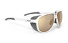 Rudy Project Stardash White Gloss - ImpactX 2Laser Crimson