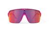 Rudy Project Spinshield Air - Pink Fluo/Black Matte - Multilaser Red