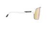 Rudy Project Spinshield Air - White Matte - Multilaser Gold
