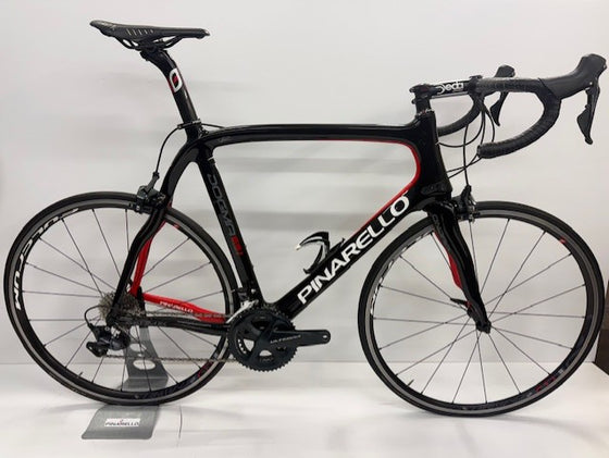Pinarello Dogma 65.1 Black/Red 881 Shimano Ultegra R8000 59.5CM  (Pre Loved)