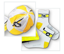  ASSOS SOCK/CAP BUNDLE Yellow 39-42