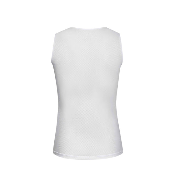 Giordana Sleeveless Base Layer - White