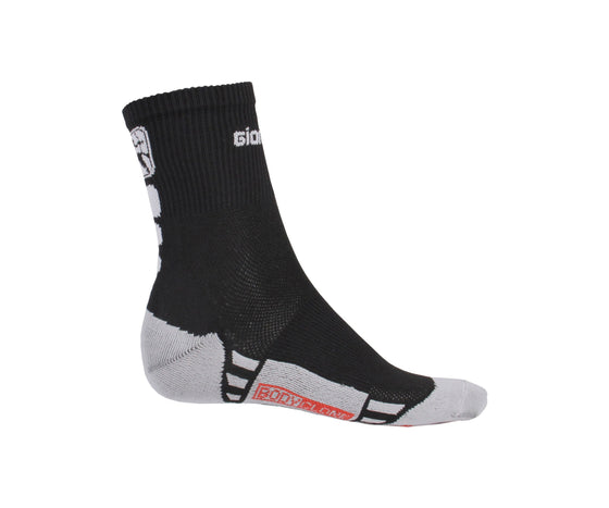 Giordana FR-C Mid Cuff Men's Socks - Black/White