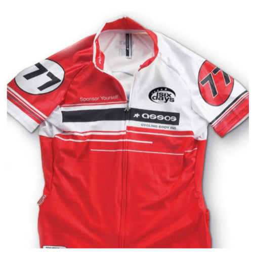 Assos 6 Day Red Jersey (Children's Size 10 - 12)