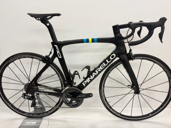 Pinarello Dogma F10 Shimano Dura Ace Di.2 9150 - Black/Blue/Fluo Yellow 55cm (Pre Loved)
