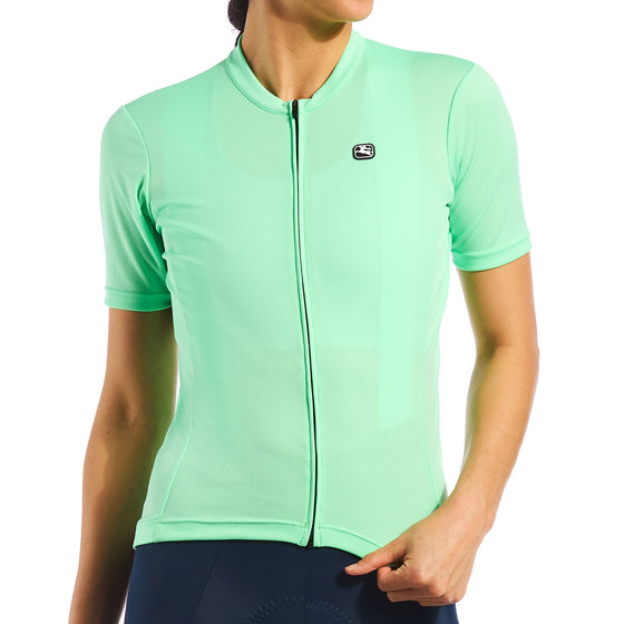 Giordana Women's Fusion S/S Jersey - Neon Mint