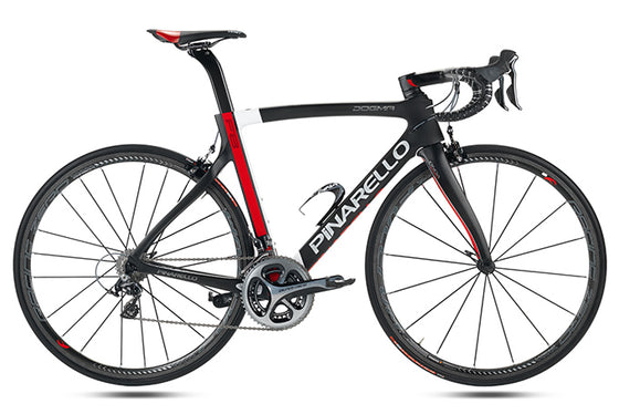 Pinarello F8 Shimano Dura Ace 9100 Corima 32mm WS+ wheels (New Bike) Black/White/Red 673 59.5cm