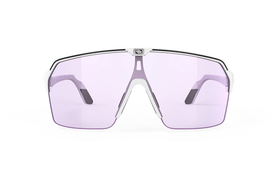 Rudy Project Spinshield Air - White Matte - Imapact X 2Laser Purple