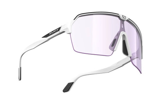 Rudy Project Spinshield Air - White Matte - ImpactX Photochromic 2Laser Purple