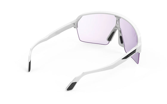 Rudy Project Spinshield Air - White Matte - Imapact X 2Laser Purple