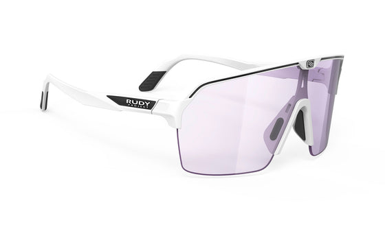 Rudy Project Spinshield Air - White Matte - ImpactX Photochromic 2Laser Purple