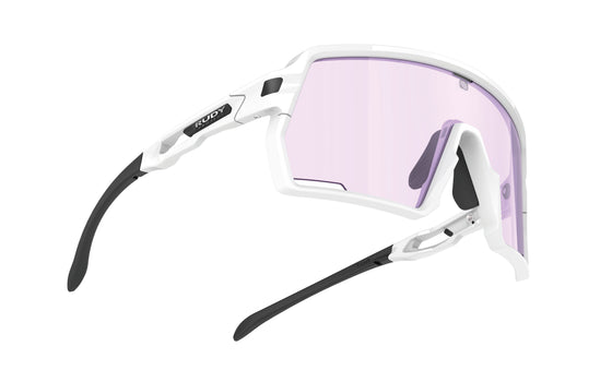 Rudy Project Kelion - White Gloss - Impact X 2Laser Purple