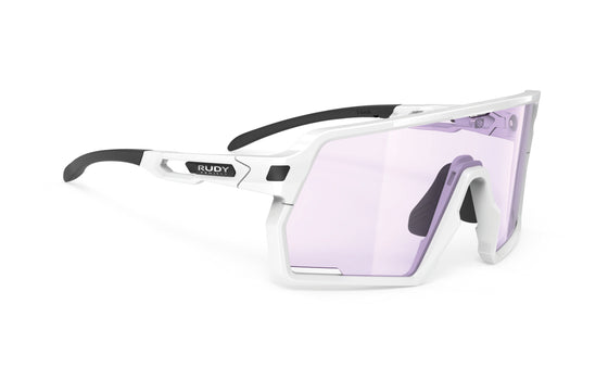 Rudy Project Kelion - White Gloss - Impact X 2Laser Purple