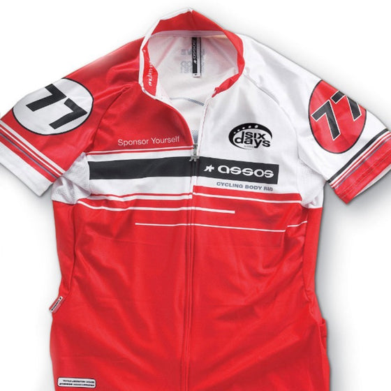 Assos 6 Day Red Jersey (Children's Size 10 - 12)