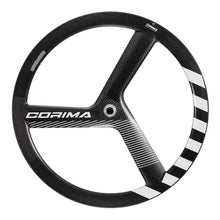  Corima Monobloc DECISIV 3 Spoke - Track Front Tubular (Ceramic Bearings)