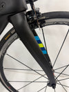 Pinarello Dogma F10 Shimano Dura Ace Di.2 9150 - Black/Blue/Fluo Yellow 44cm (Pre Loved)