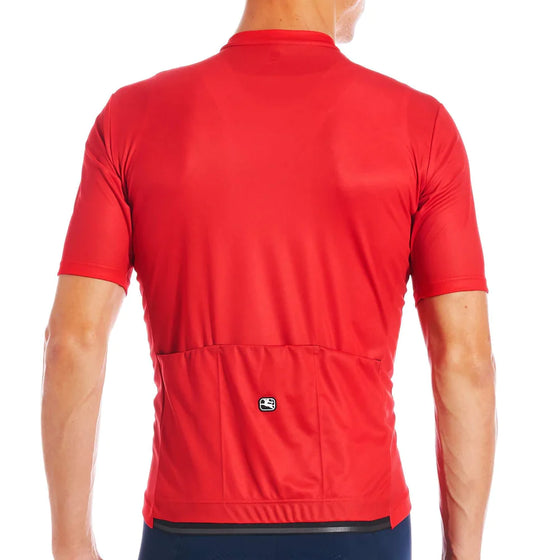 Giordana Men's Fusion S/S Jersey - Cherry Red