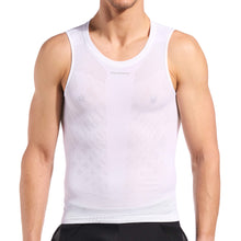  Giordana Lightweight Knitted Sleeveless Base Layer - White