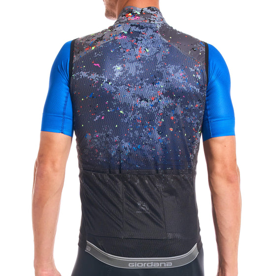 Giordana Neon Wind Vest - Neon Concrete