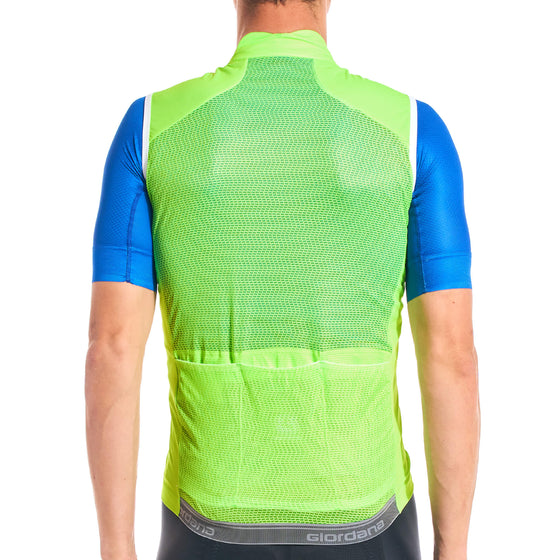Giordana Neon Wind Vest - Neon Yellow
