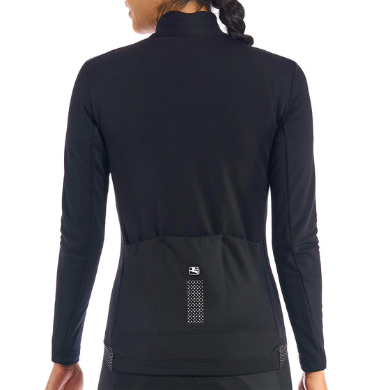 Giordana Womens SilverLine Thermal Long Sleeve Jersey - Black
